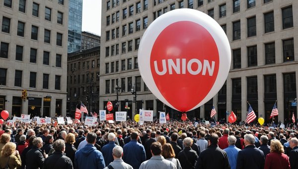 Ballon géant pour syndicat : personnalisez vos mobilisations !